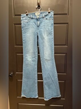 PAIGE Light Blue Flare Jeans